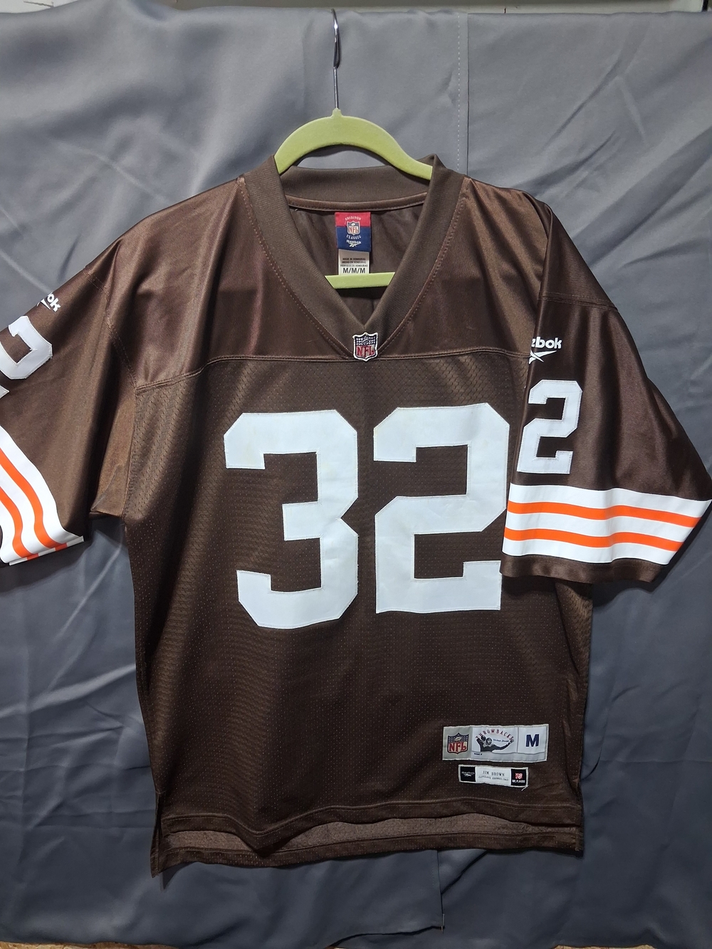 Reebok Cleveland Browns #32 Football Jersey Jim Brown